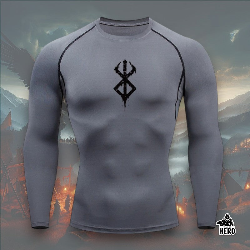 Way Of Hero™ Berserk Long Sleeve Compression Shirt