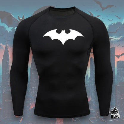 Way Of Hero™ Arkham Batman Long Sleeve Compression Shirt