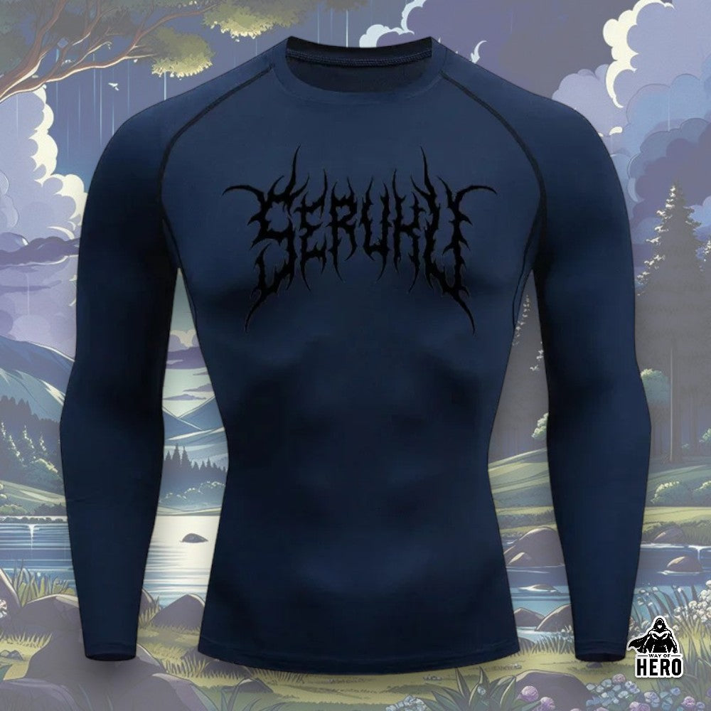 Way Of Hero™ Seruku Long Sleeve Compression Shirt