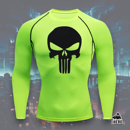 Way Of Hero™ Punisher Long Sleeve Compression Shirt