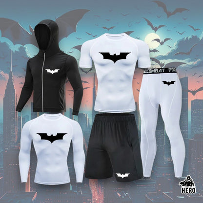 Way Of Hero™ Batman Compression Suit 5 in 1