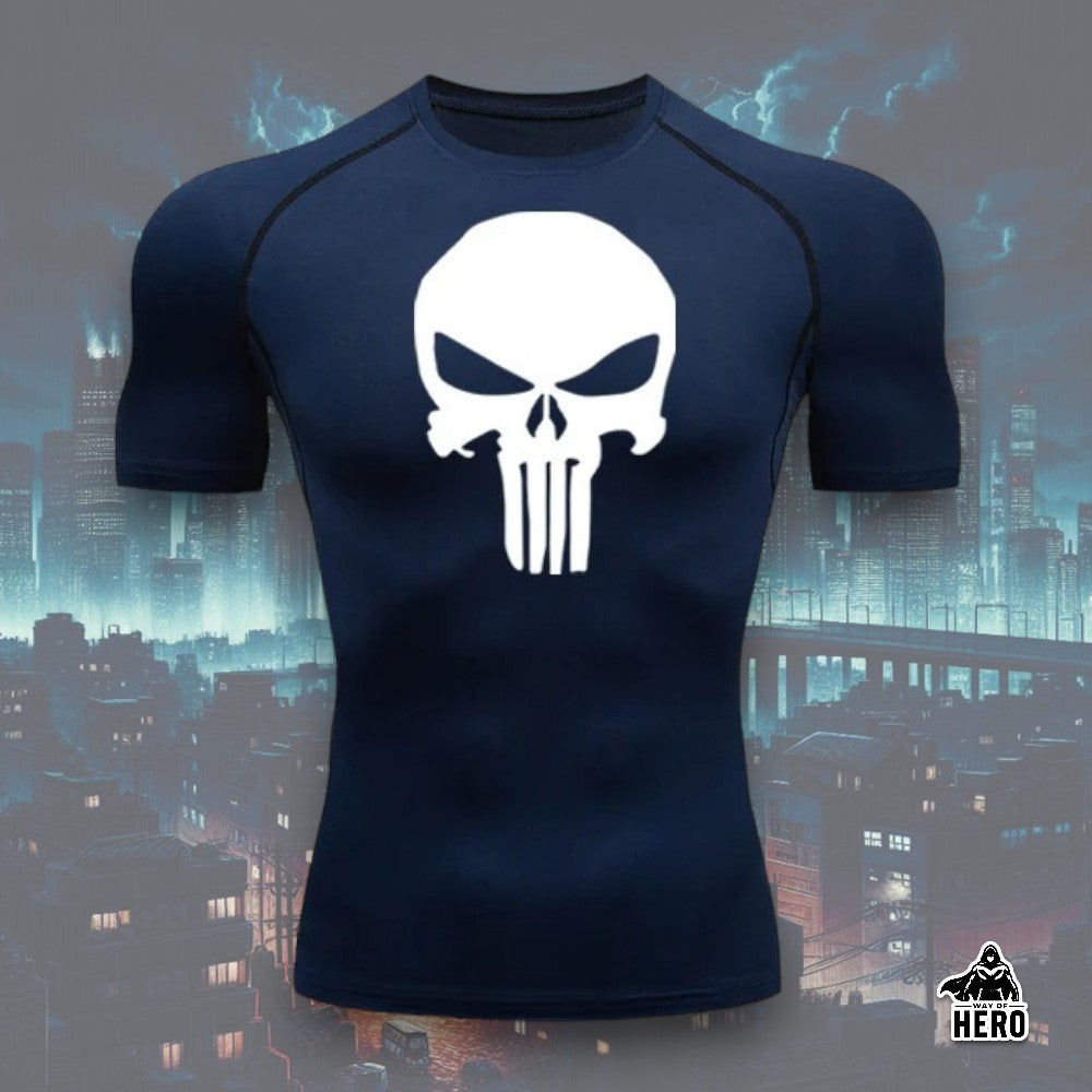 Way Of Hero™ Punisher Short Sleeve Compression Shirt