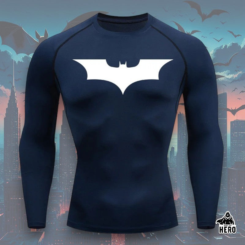 Way Of Hero™ Batman Long Sleeve Compression Shirt