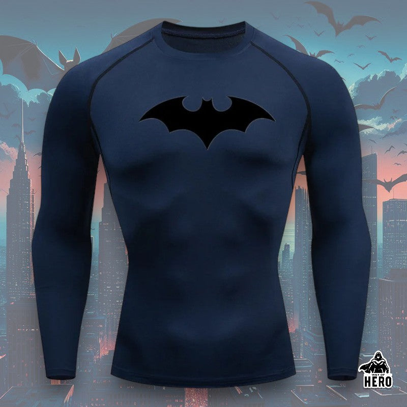 Way Of Hero™ Arkham Batman Long Sleeve Compression Shirt