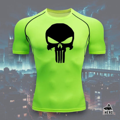 Way Of Hero™ Punisher Short Sleeve Compression Shirt