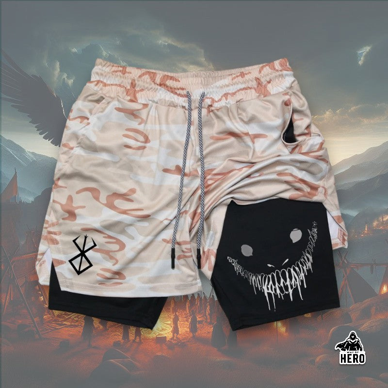 Way Of Hero™ Smile Berserk Breathable Compression Shorts