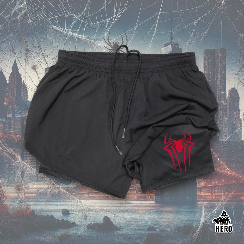 Way Of Hero™ Perfomance Spider-Man Compression Shorts