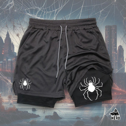 Way Of Hero™ Hunter Breathable Spider-Man Compression Shorts