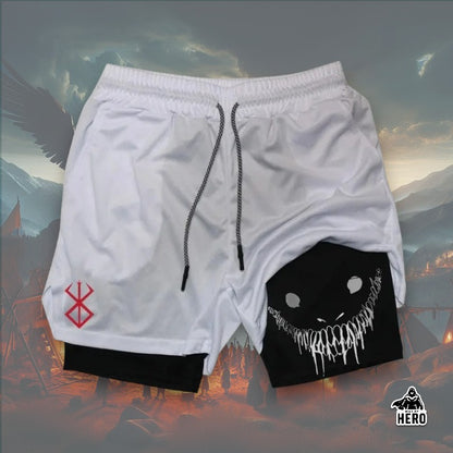 Way Of Hero™ Smile Berserk Breathable Compression Shorts