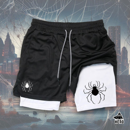 Way Of Hero™ Hunter Breathable Spider-Man Compression Shorts