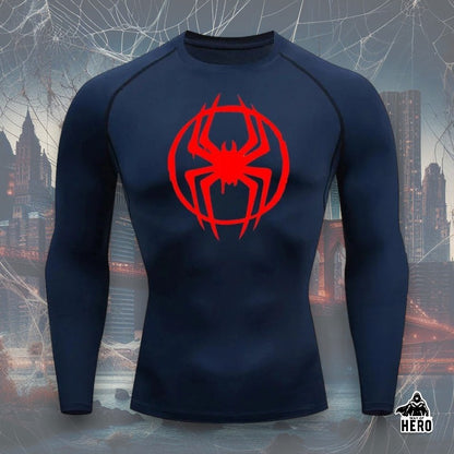 Way Of Hero™ Morales Spider-Man Long Sleeve Compression Shirt