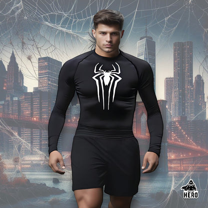 Way Of Hero™ Spider-Man Long Sleeve Compression Shirt