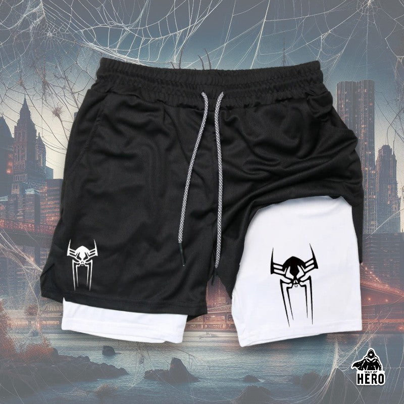 Way Of Hero™ Verse Breathable Spider-Man Compression Shorts