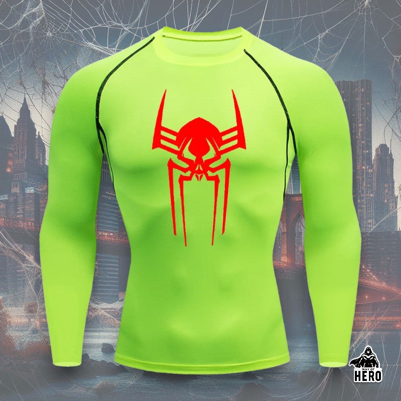 Way Of Hero™ Verse Spider-Man Long Sleeve Compression Shirt