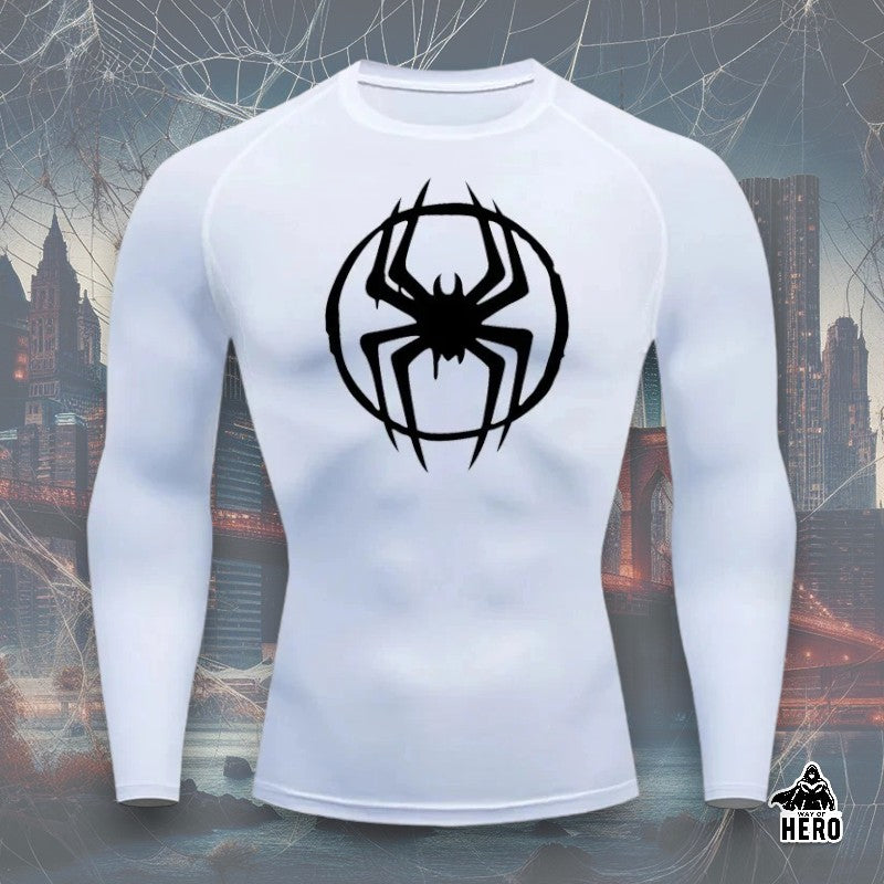 Way Of Hero™ Morales Spider-Man Long Sleeve Compression Shirt