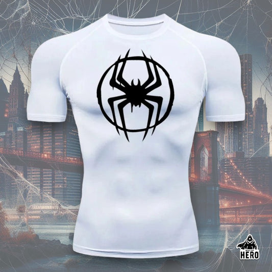 Way Of Hero™ Morales Spider-Man Short Sleeve Compression Shirt