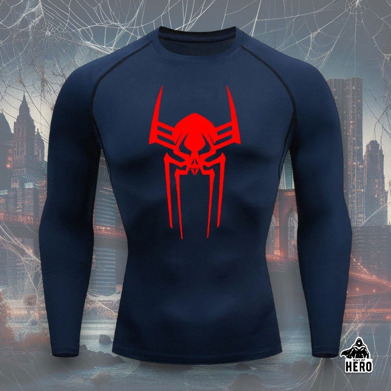 Way Of Hero™ Verse Spider-Man Long Sleeve Compression Shirt