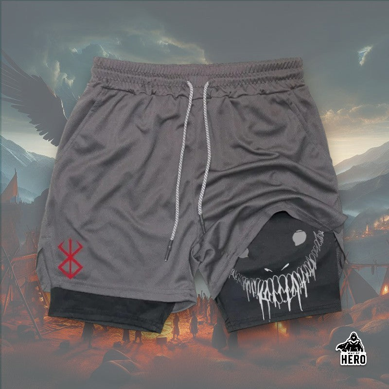 Way Of Hero™ Smile Berserk Breathable Compression Shorts