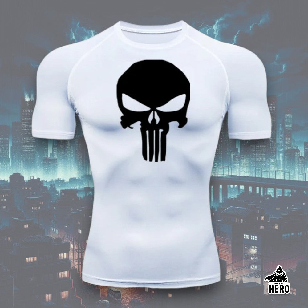 Way Of Hero™ Punisher Short Sleeve Compression Shirt