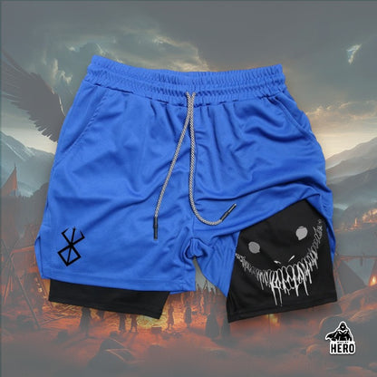 Way Of Hero™ Smile Berserk Breathable Compression Shorts