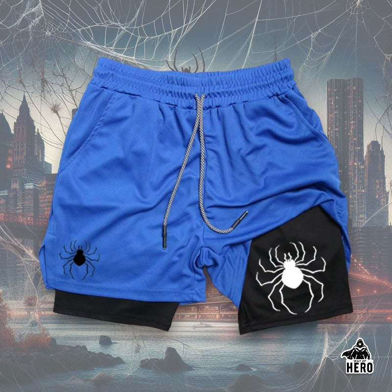 Way Of Hero™ Hunter Breathable Spider-Man Compression Shorts