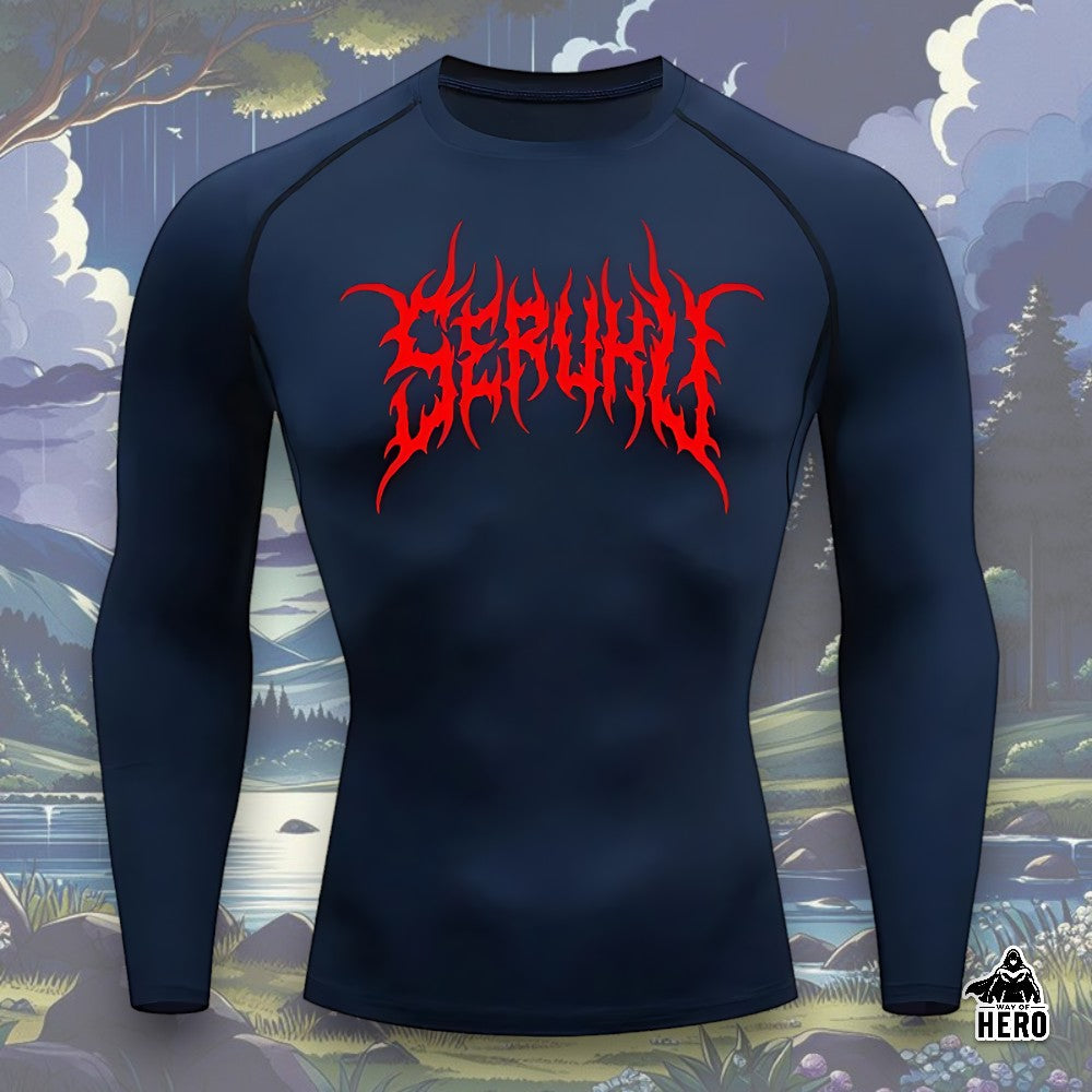 Way Of Hero™ Seruku Long Sleeve Compression Shirt