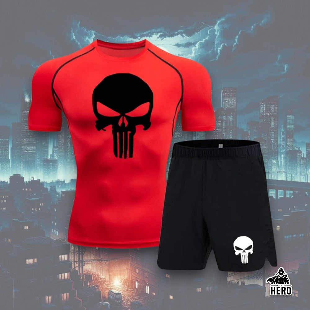 Way Of Hero™ Punisher Compression Suit 2 in 1