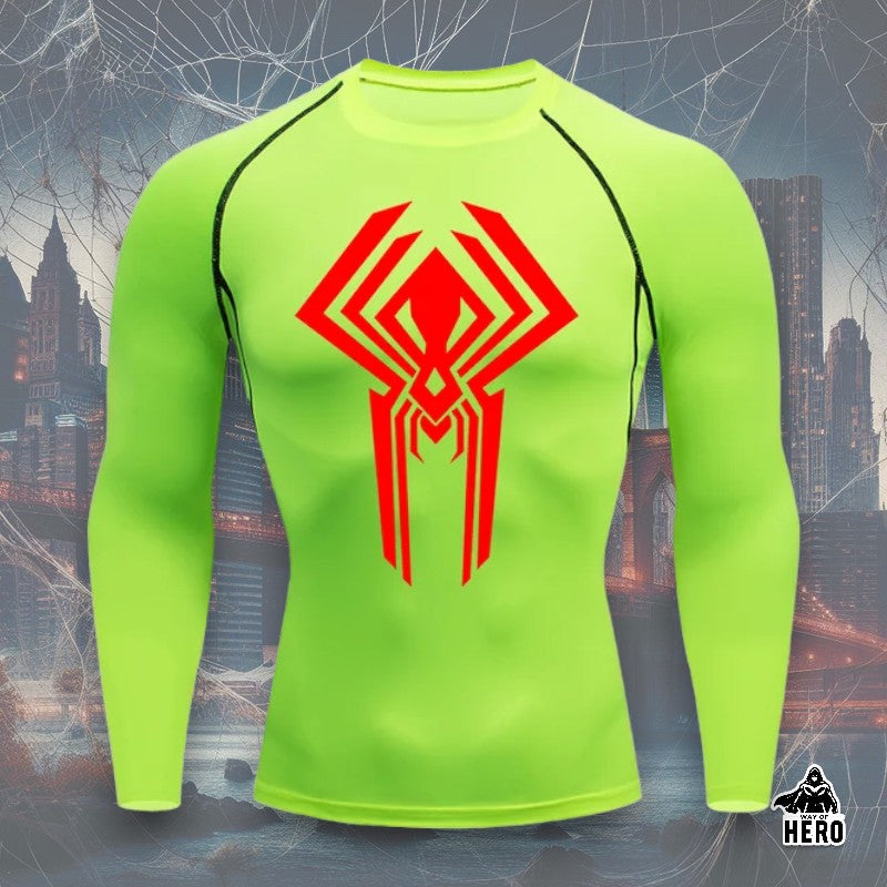 Way Of Hero™ 2099 Spider-Man Long Sleeve Compression Shirt