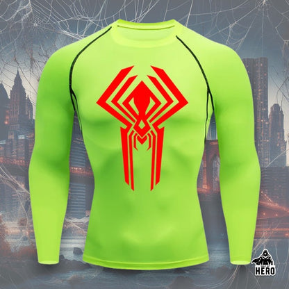 Way Of Hero™ 2099 Spider-Man Long Sleeve Compression Shirt