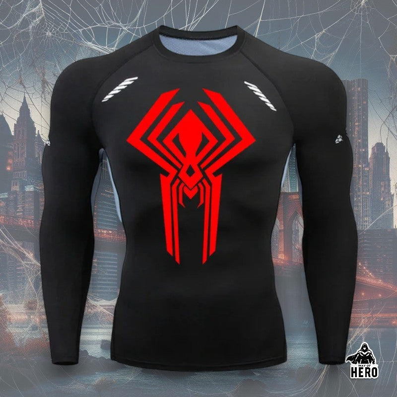 Way Of Hero™ 2099 Spider-Man Long Sleeve Compression Shirt