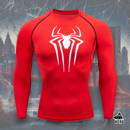 Way Of Hero™ Spider-Man Long Sleeve Compression Shirt