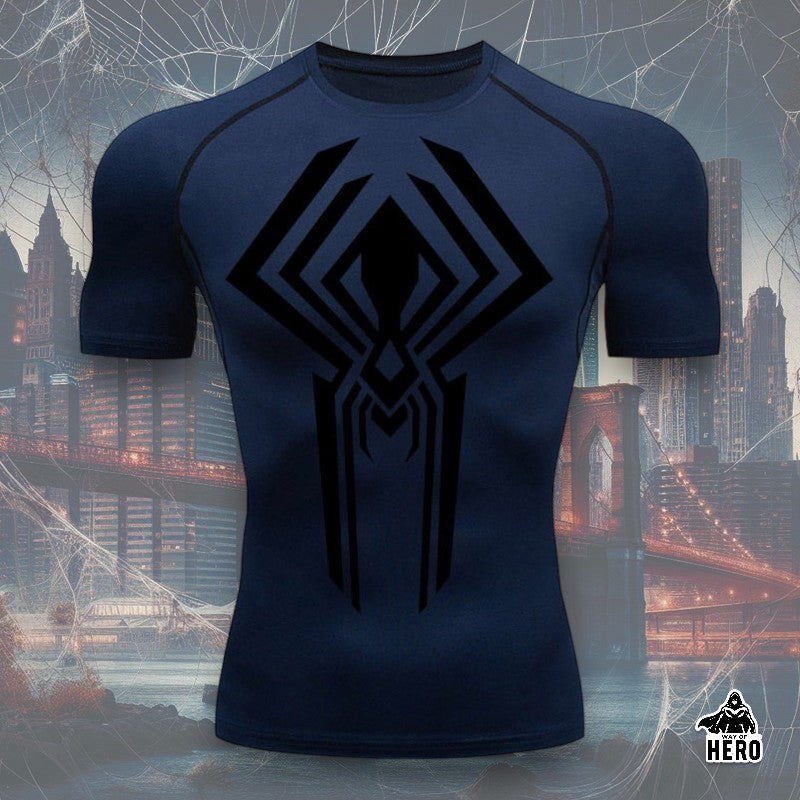 Way Of Hero™ 2099 Spider-Man Short Sleeve Compression Shirt