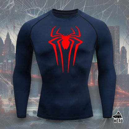 Way Of Hero™ Spider-Man Long Sleeve Compression Shirt