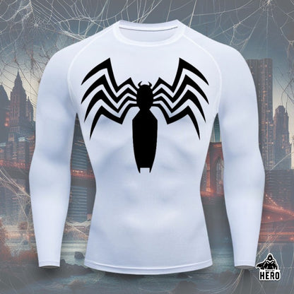 Way Of Hero™ Symbiote Spider-Man Long Sleeve Compression Shirt