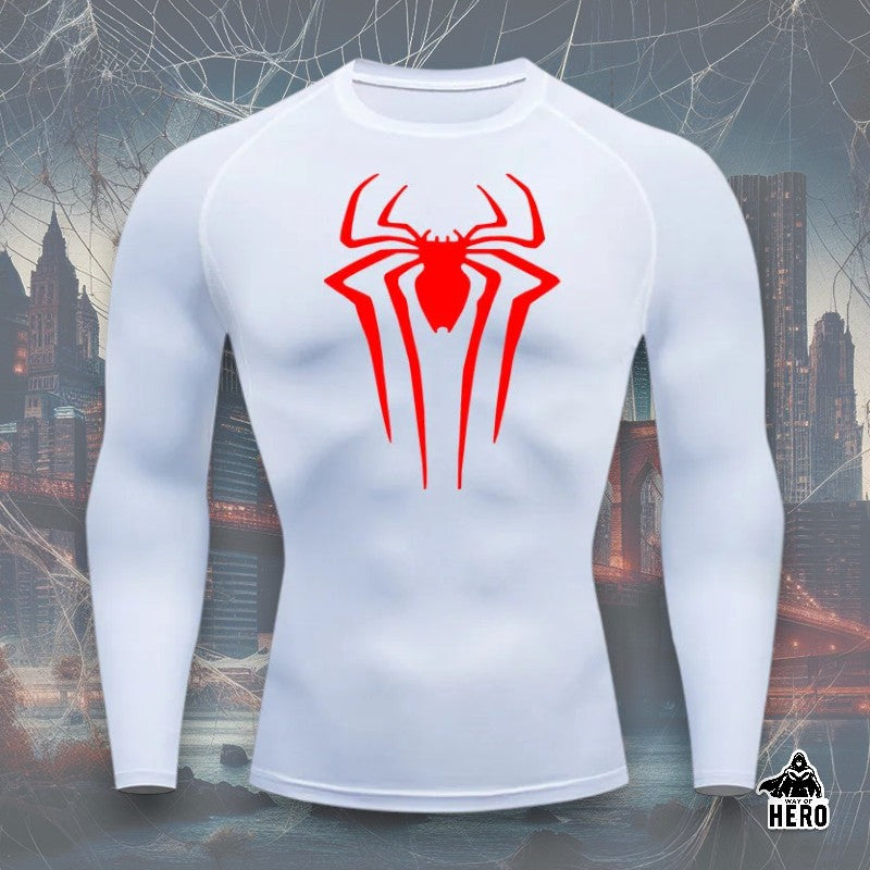 Way Of Hero™ Spider-Man Long Sleeve Compression Shirt