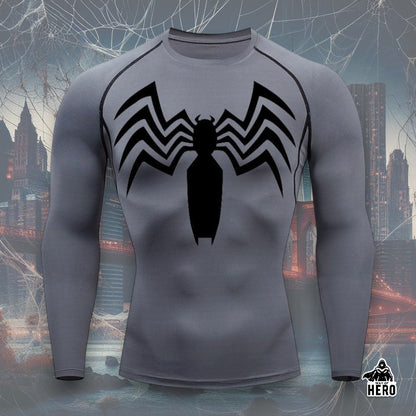 Way Of Hero™ Symbiote Spider-Man Long Sleeve Compression Shirt