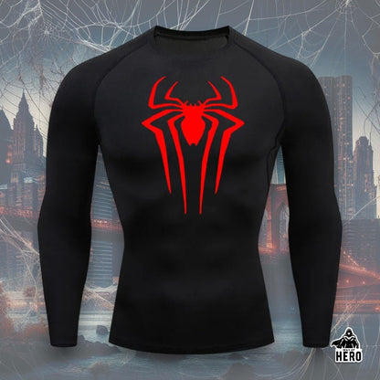 Way Of Hero™ Spider-Man Long Sleeve Compression Shirt