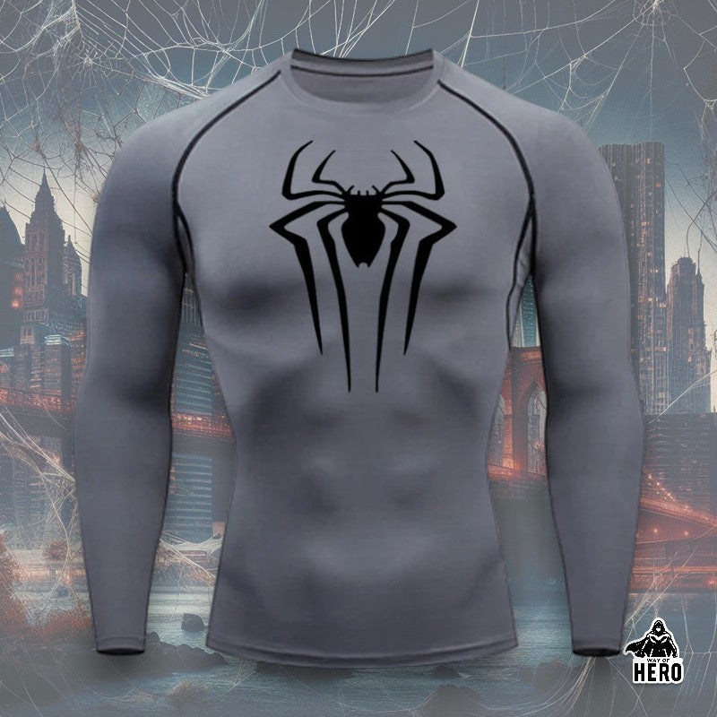 Way Of Hero™ Spider-Man Long Sleeve Compression Shirt