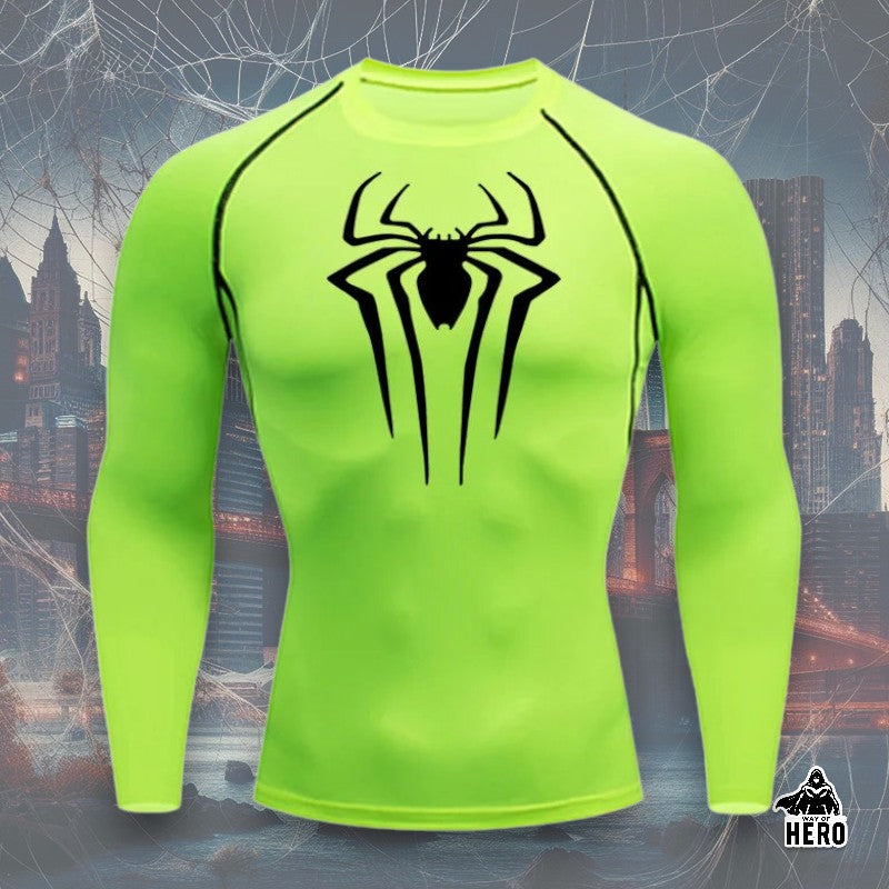 Way Of Hero™ Spider-Man Long Sleeve Compression Shirt