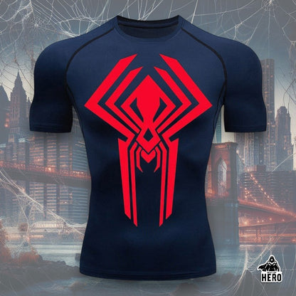 Way Of Hero™ 2099 Spider-Man Short Sleeve Compression Shirt