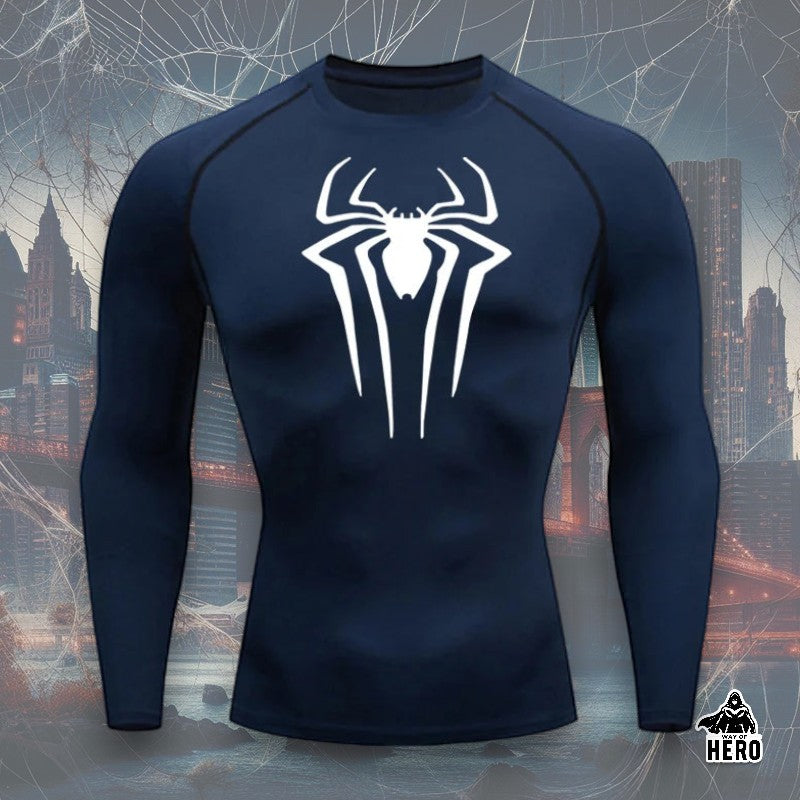 Way Of Hero™ Spider-Man Long Sleeve Compression Shirt