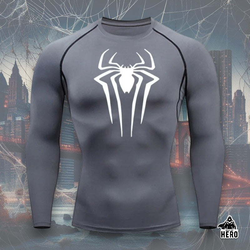 Way Of Hero™ Spider-Man Long Sleeve Compression Shirt