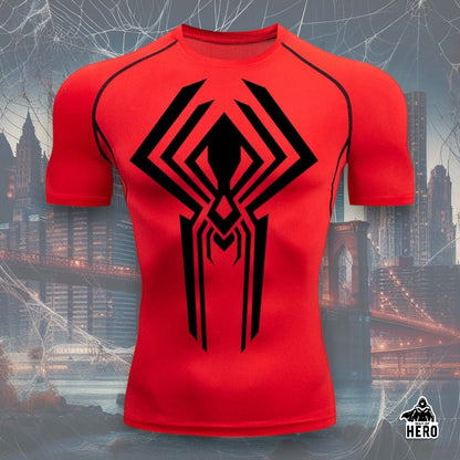 Way Of Hero™ 2099 Spider-Man Short Sleeve Compression Shirt