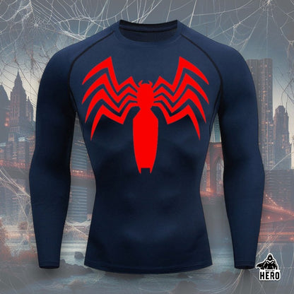 Way Of Hero™ Symbiote Spider-Man Long Sleeve Compression Shirt