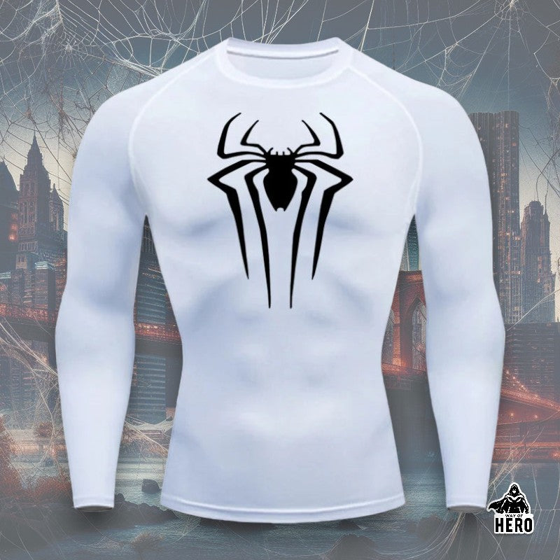 Way Of Hero™ Spider-Man Long Sleeve Compression Shirt