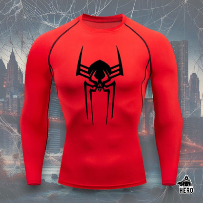 Way Of Hero™ Verse Spider-Man Long Sleeve Compression Shirt