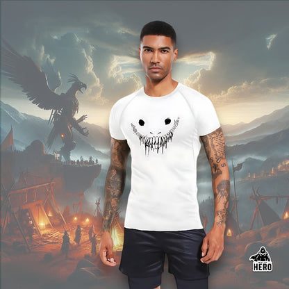 Way Of Hero™ Smile Berserk Short Sleeve Compression Shirt