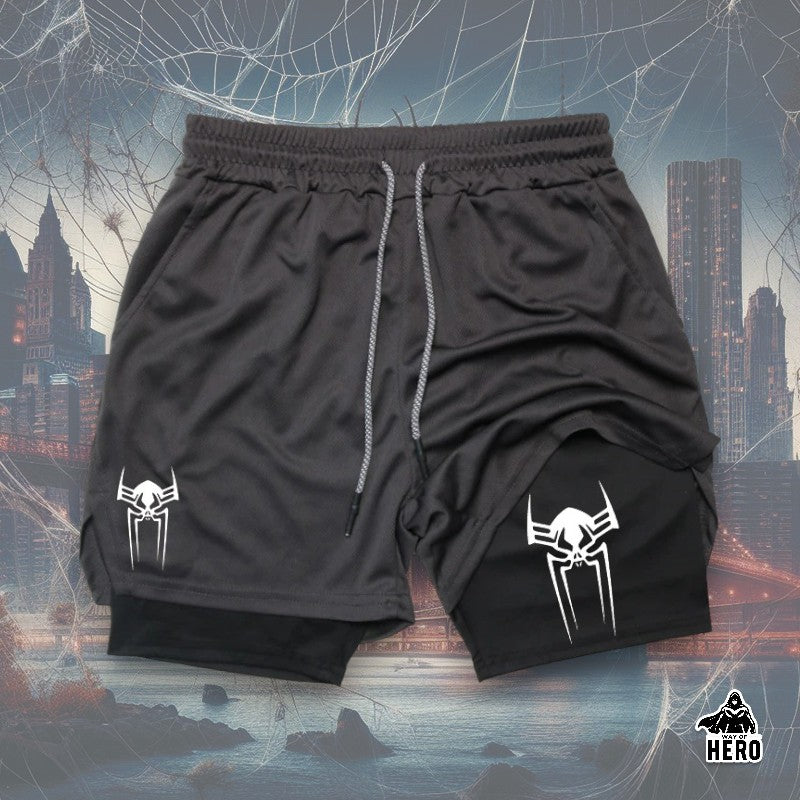 Way Of Hero™ Verse Breathable Spider-Man Compression Shorts