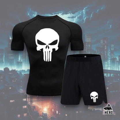 Way Of Hero™ Punisher Compression Suit 2 in 1