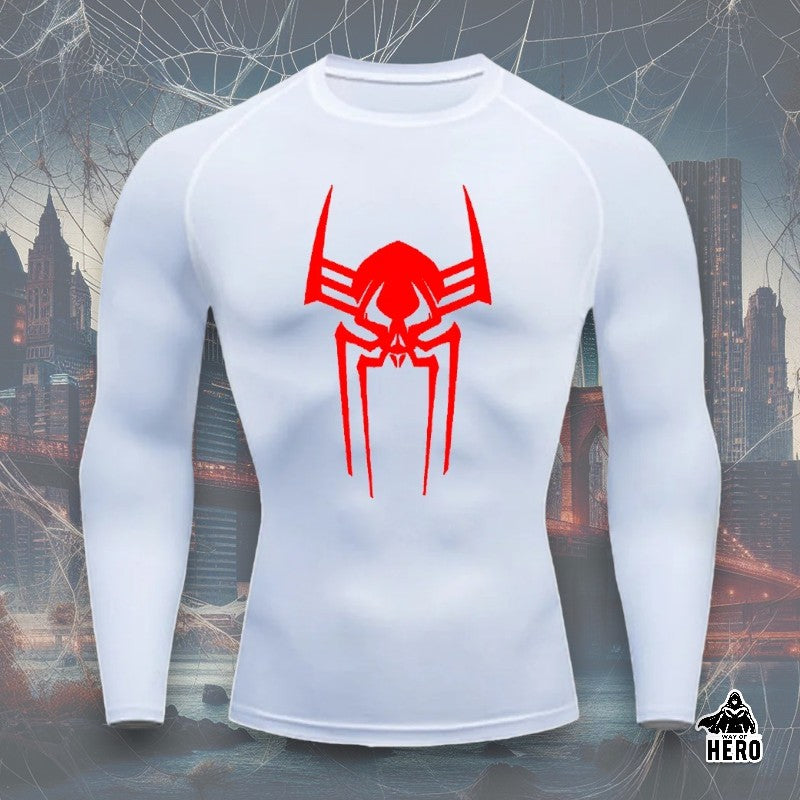 Way Of Hero™ Verse Spider-Man Long Sleeve Compression Shirt